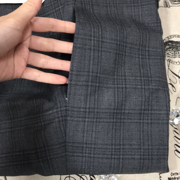 Calvin Klein Men's Slim-Fit Wool Trousers Dress Pants - Picture 13 of 14